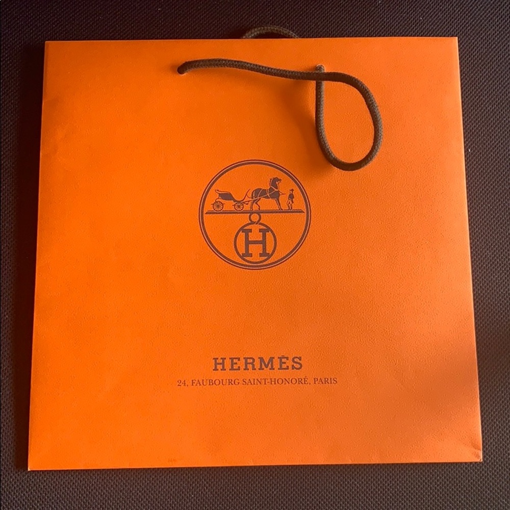 Authentic Hermēs Shopping Bag